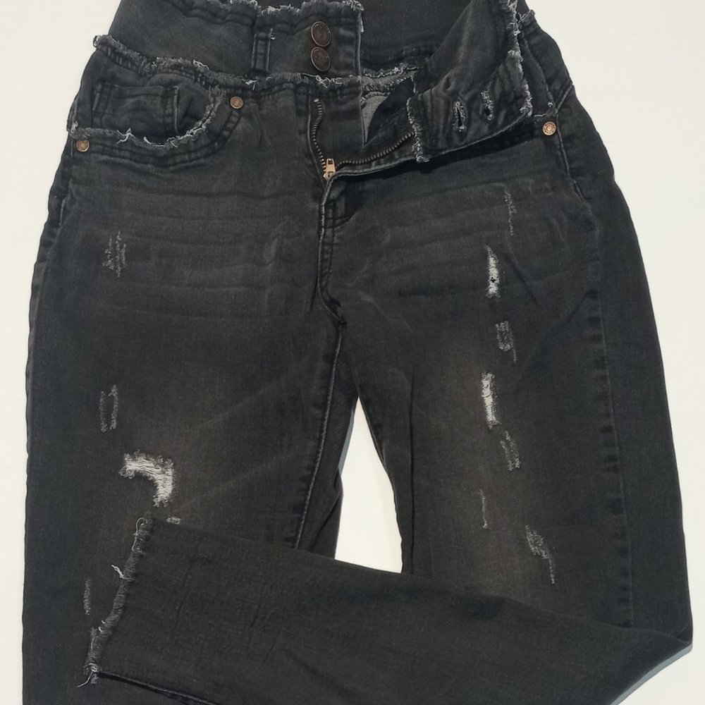 Kréamy Jeans Women's Black Size 2 Skinny High Rise